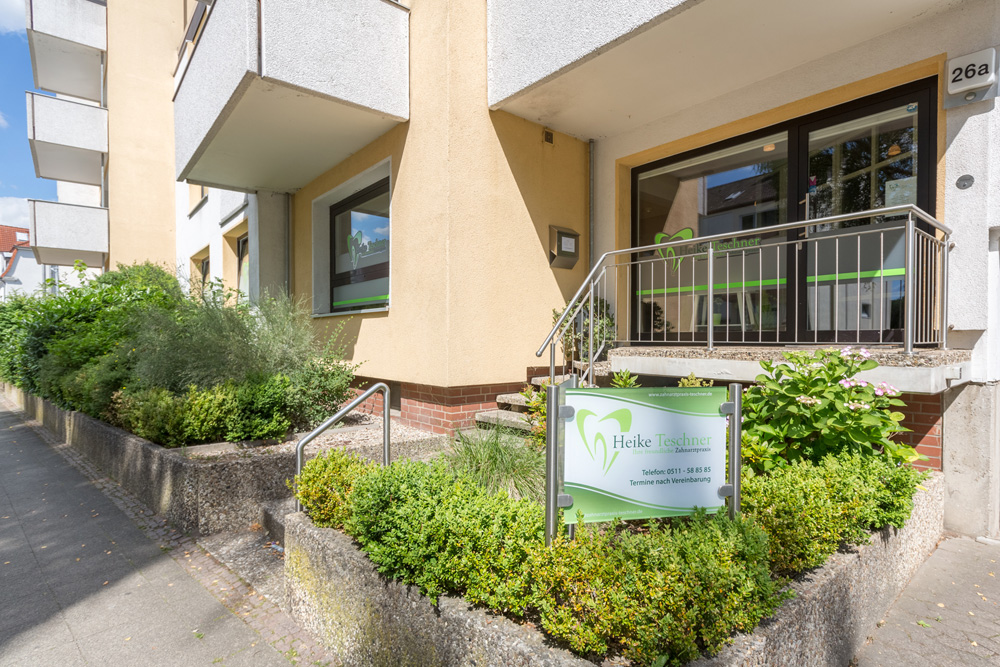 Zahnarztpraxis Teschner Außenansicht